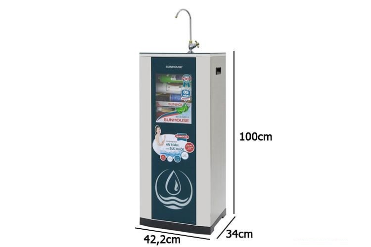 Máy lọc nước sử dụng bơm hút 2 chiều