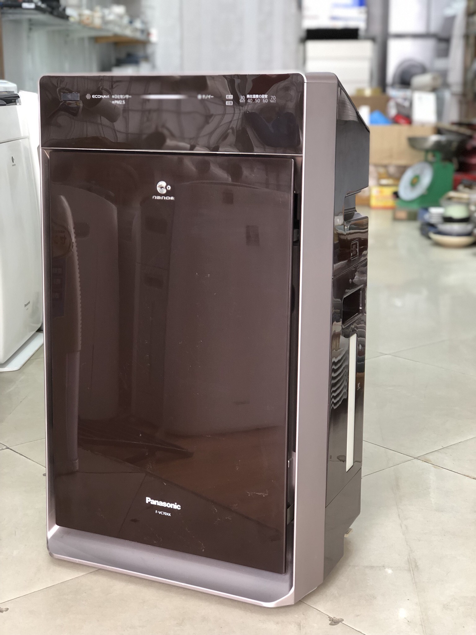 Máy Lọc Không Khí Panasonic F-VC70XK nội địa nhật Máy Lọc Không Khí Panasonic F-VC70XK nội địa nhật