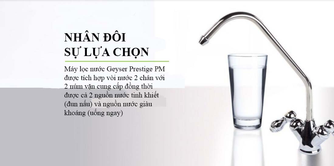 Máy lọc nước 2 vòi