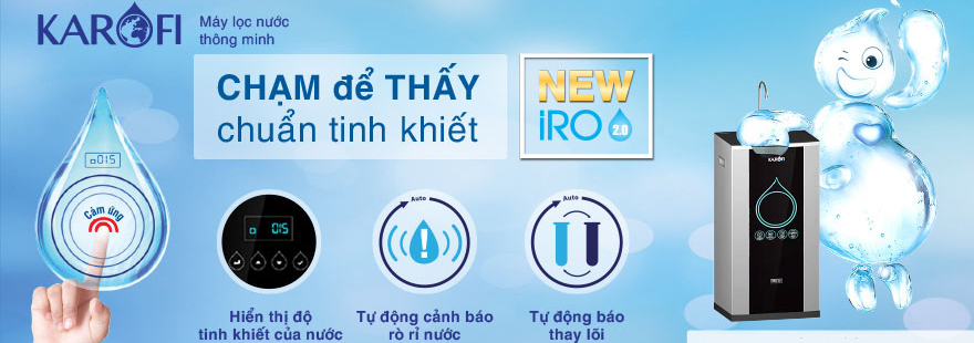 Máy lọc nước Karofi 9 cấp K9IQ-2A-AQL