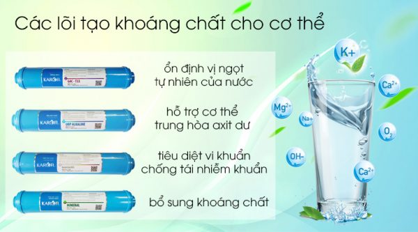 Máy Lọc Nước Lõi ORP Karofi KT90IQ-A (9 Cấp)