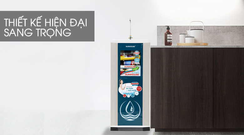 Máy lọc nước R.O SHR88310K hoàn hảo với 10 lõi lọc 