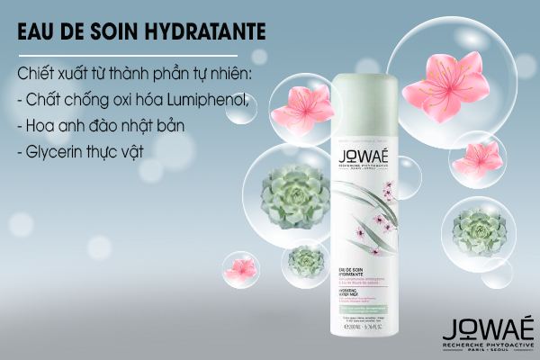 EAU DE SOIN HYDRATANTE - Nước Dưỡng Ẩm Dành Cho Da Mặt Jowae