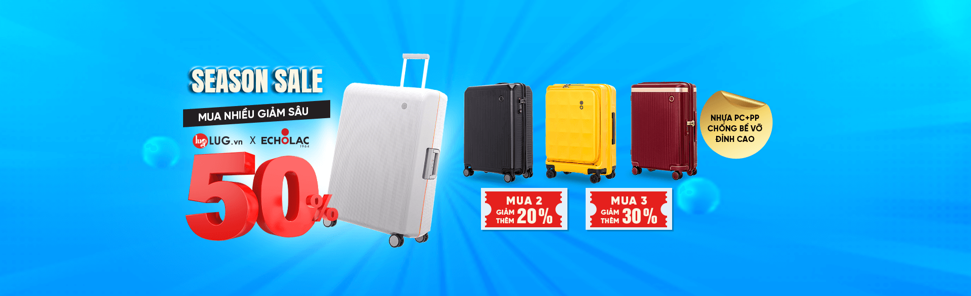 Vali giảm trực tiếp 2tr