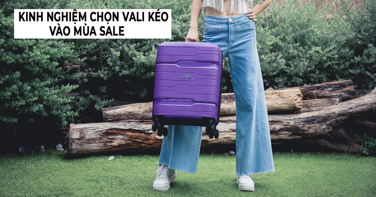 Mẹo vali du lịch cho mùa sale