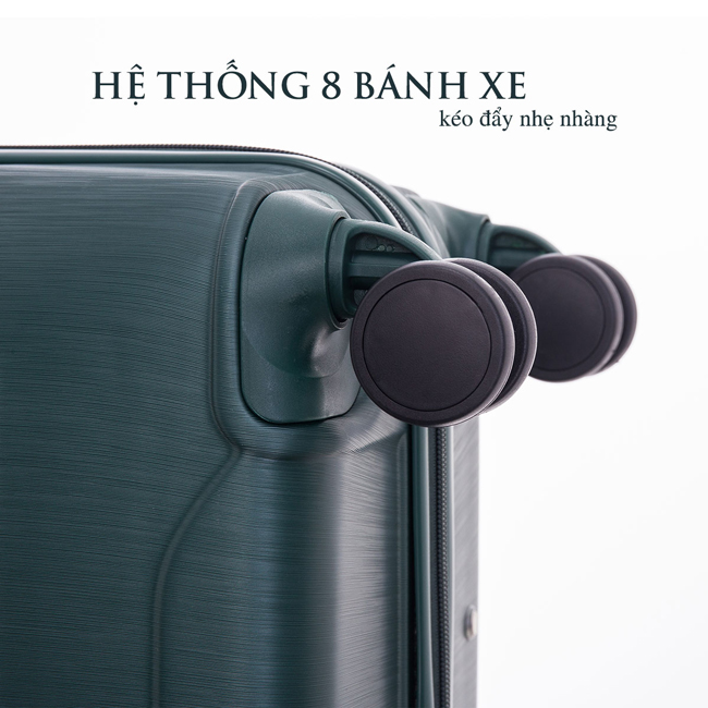 Hệ thống 8 bánh xe linh hoạt