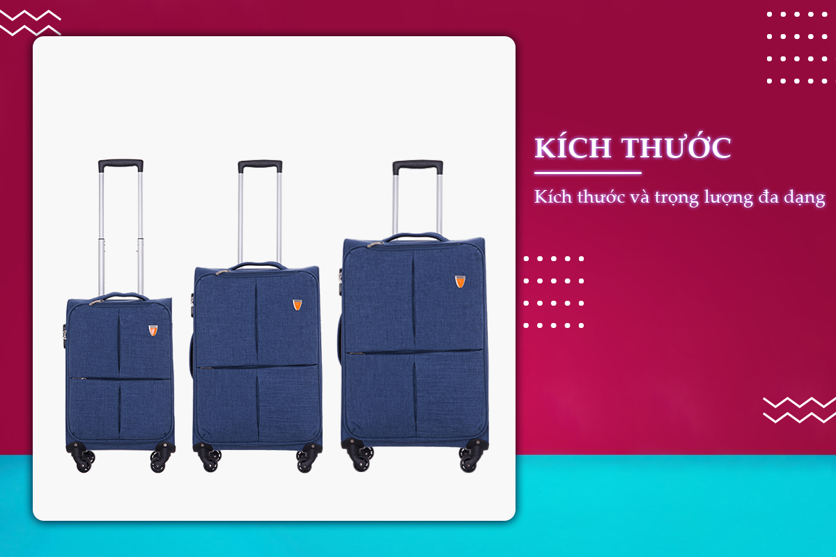 K&iacute;ch thước v&agrave; trọng lượng đa dạng