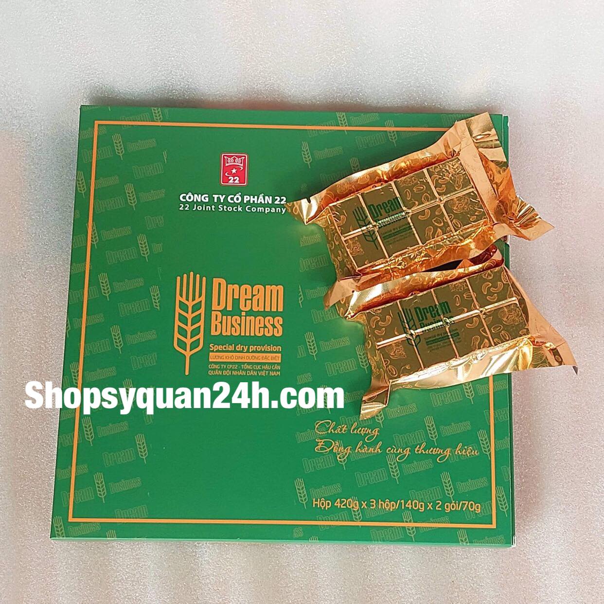 Lương Khô Các Loại Hạt Cao Cấp DREAM BUSINESS - Hộp 420g