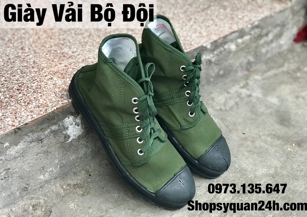 Giày Vải Bộ Đội