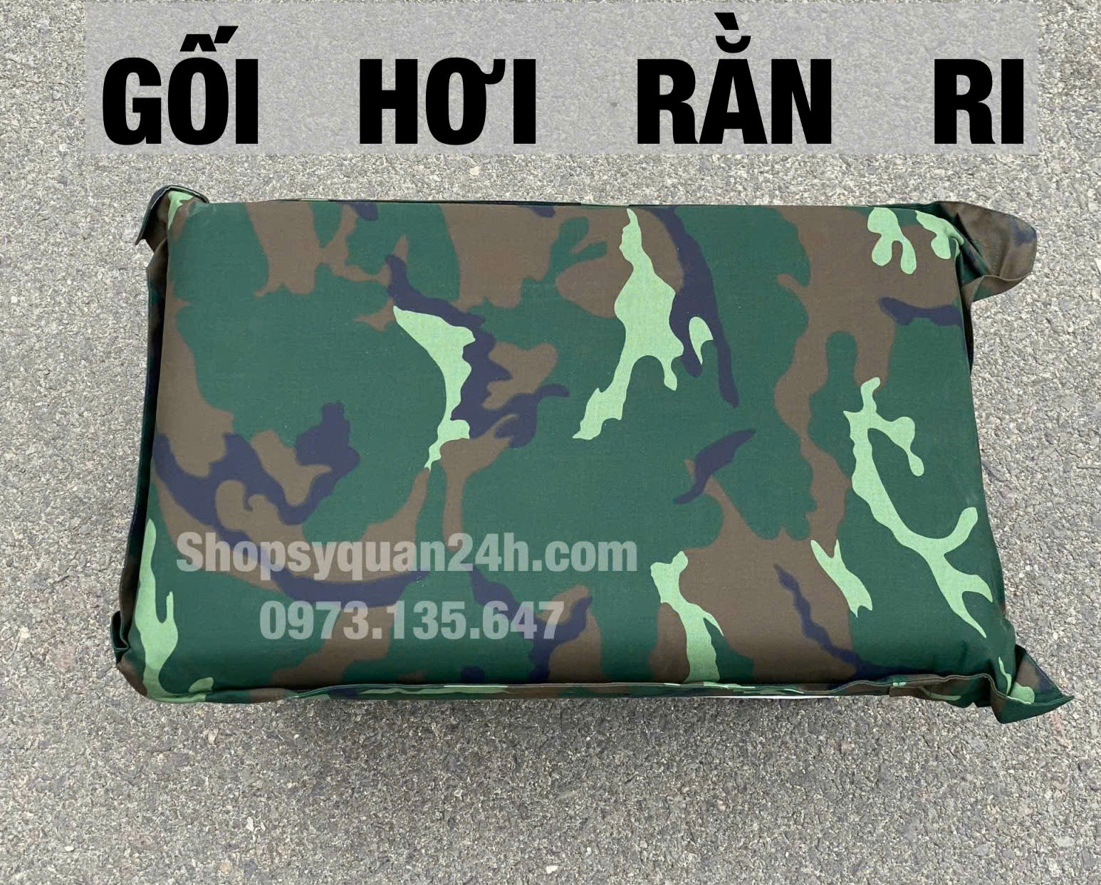 Gối Hơi Rằn Ri