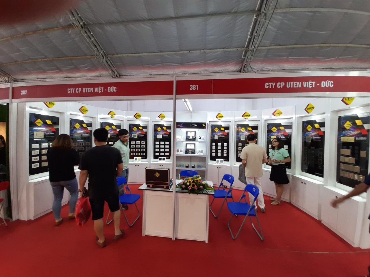 Triển lãm thiết bị điện UTEN tại Viet Build tháng 9/2019 thành công tốt đẹp