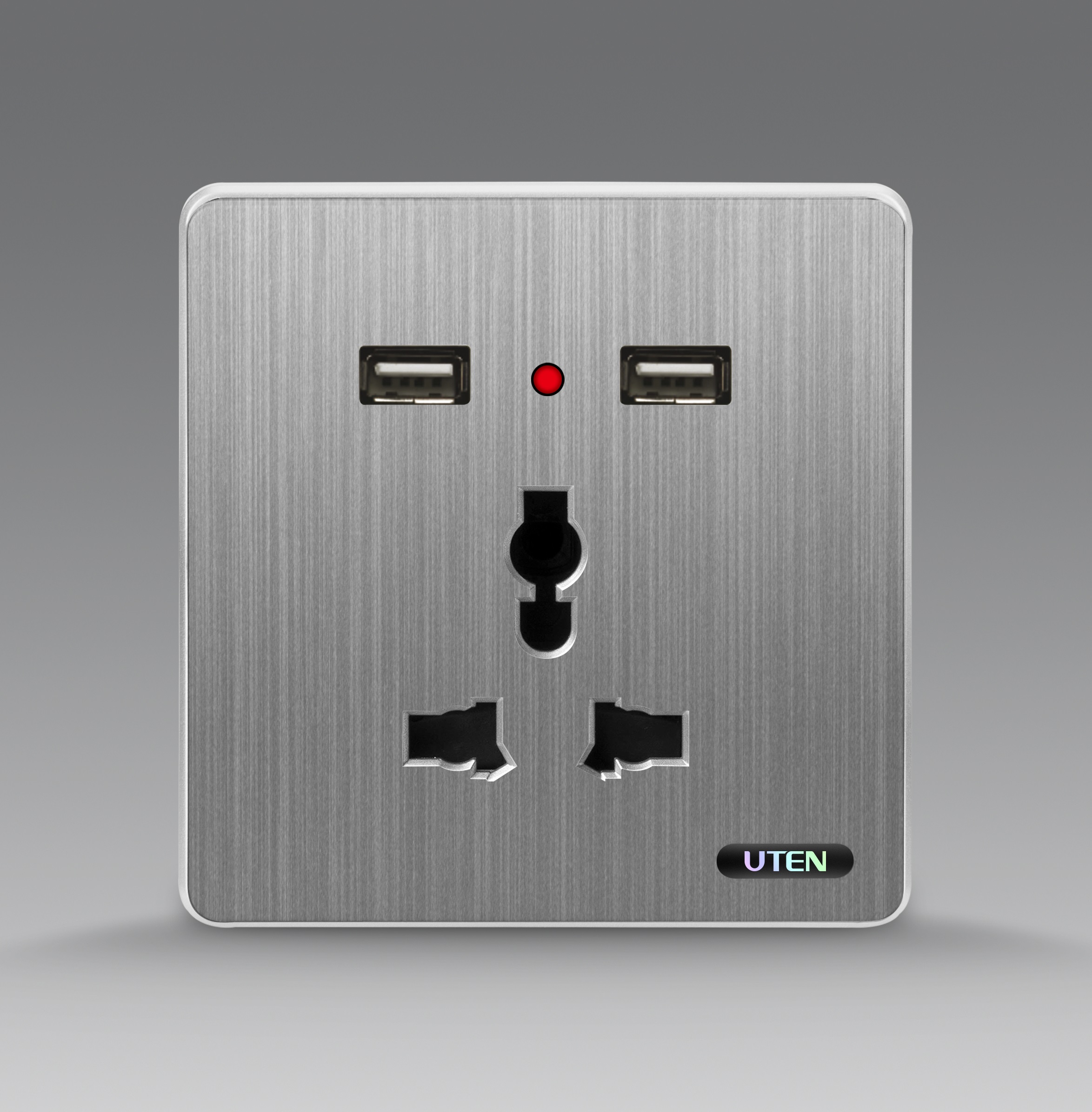 Bộ ổ cắm 3 chấu và 2 USB S300