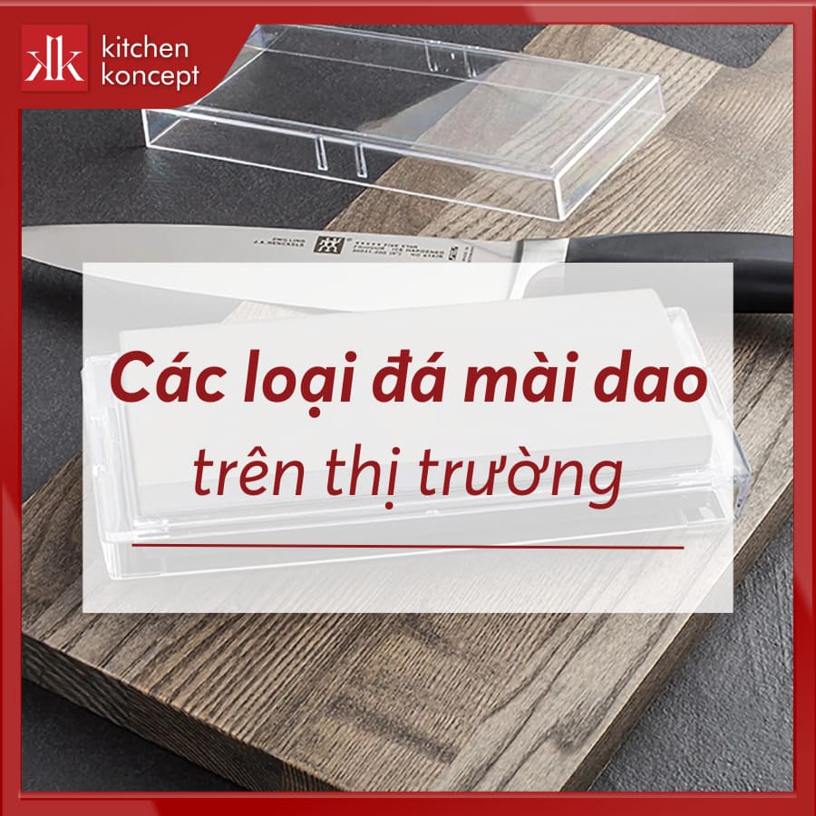 Các loại đá mài dao nào đang được bán trên thị trường