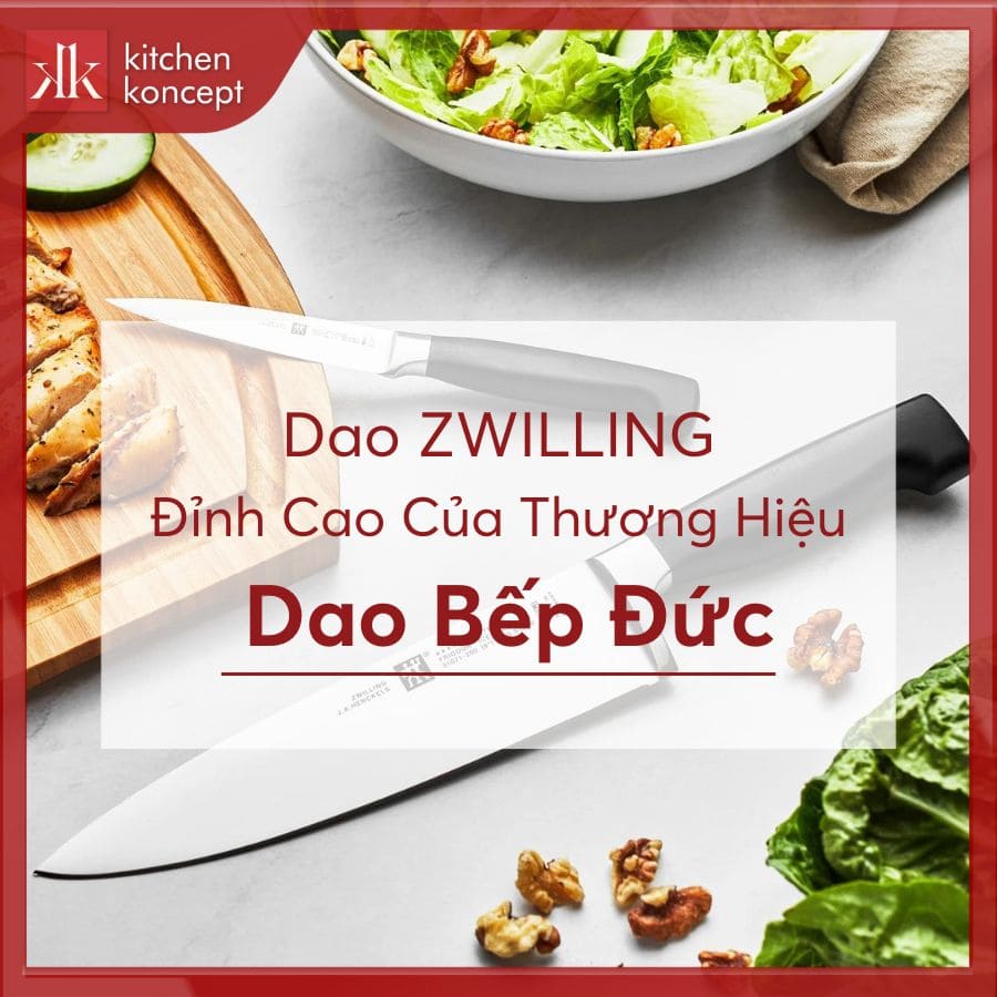 Dao ZWILLING: Đỉnh Cao Của Thương Hiệu Dao Bếp Đức