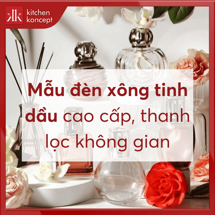 Mẫu đèn xông tinh dầu cao cấp, thanh lọc không gian tốt nhất