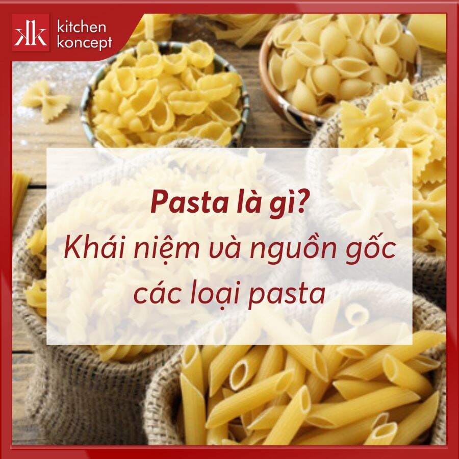 Pasta là gì? Khái niệm và nguồn gốc các loại pasta