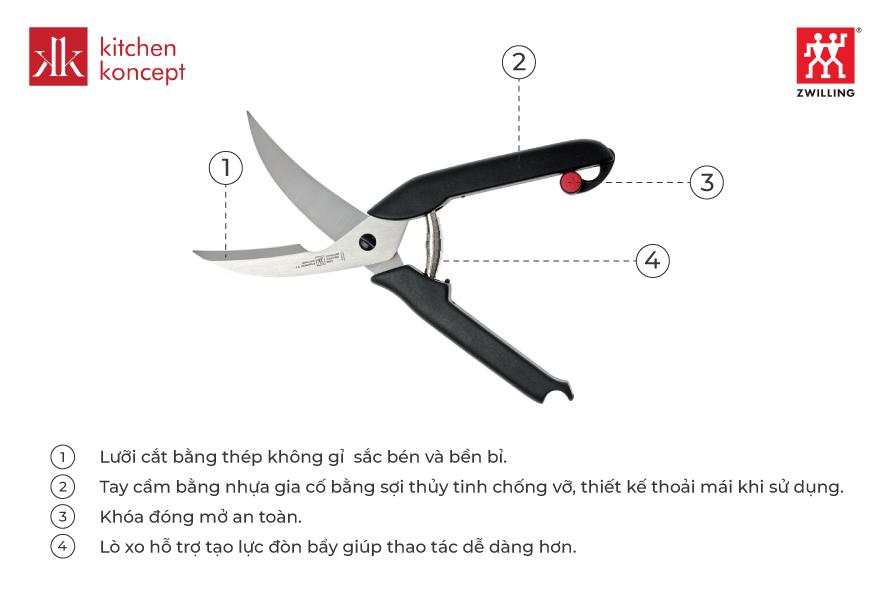 ZWILLING - Kéo cắt thịt gia cầm