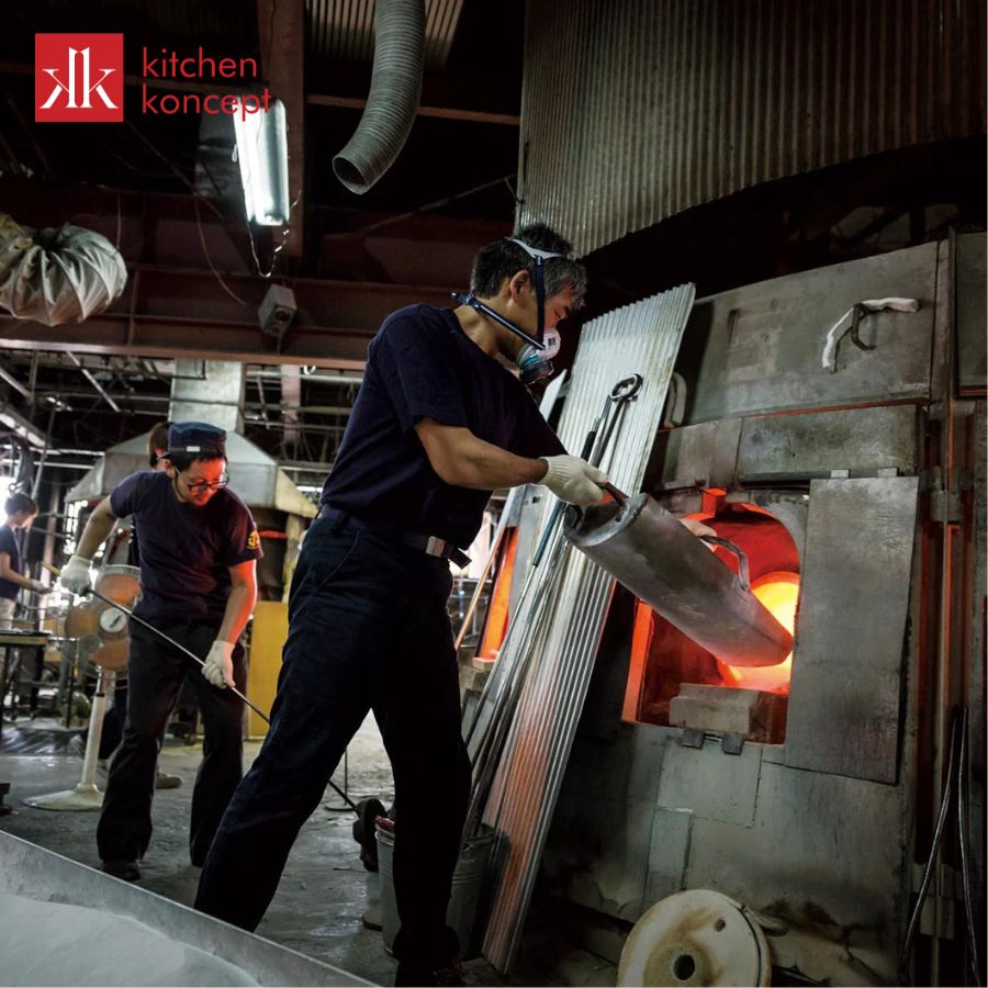 Quy trình nung ly độc quyền của Aderia