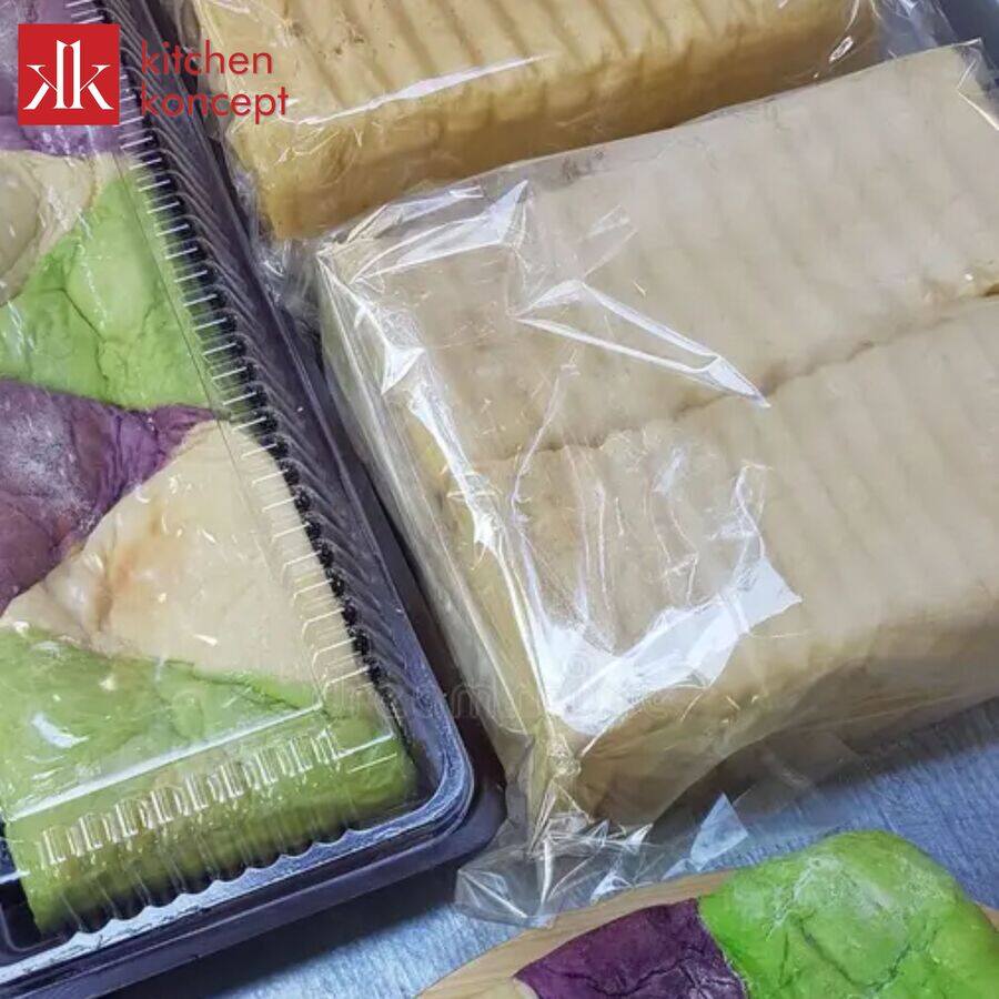 Bánh ngọt đóng gói bằng hút chân không