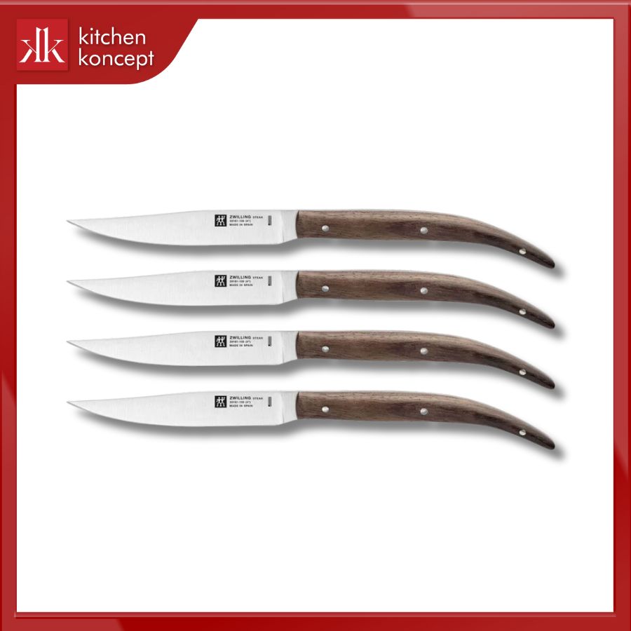 Bộ dao bít tết ZWILLING Steak màu nâu 4 cái