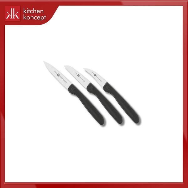 Bộ dao Đức Twin Grip ZWILLING màu đen 3 món