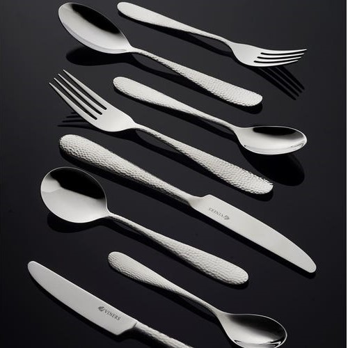 Bộ dao muỗng nĩa Glamour - Background màu đen