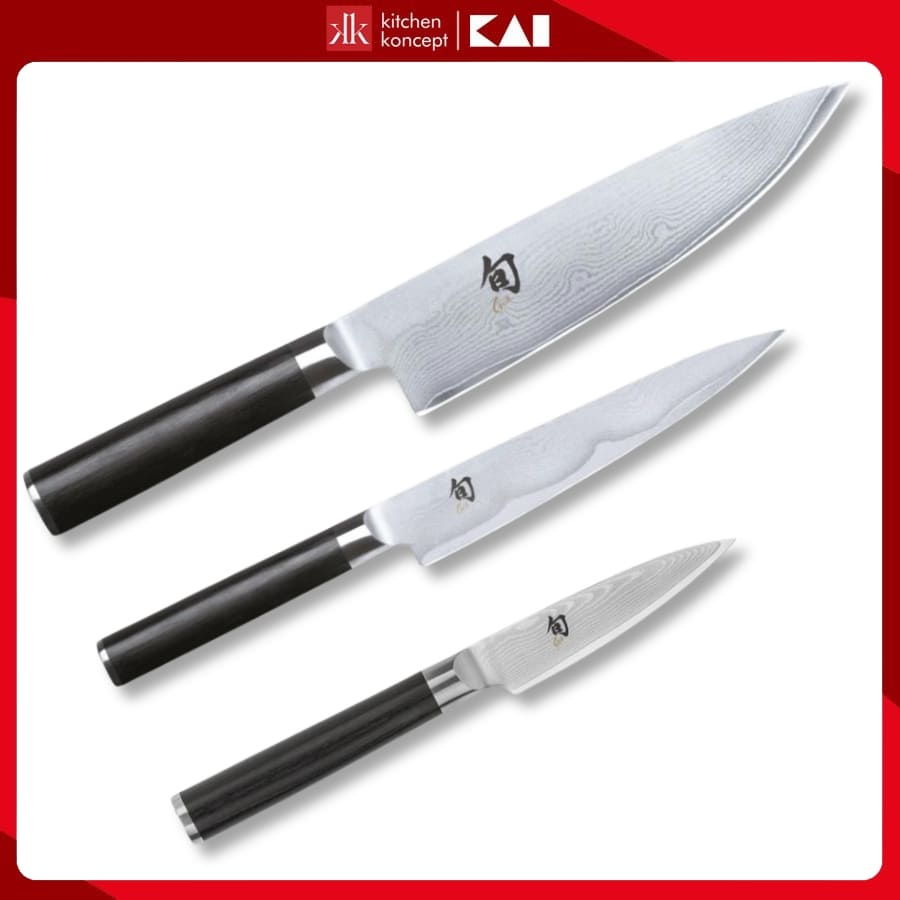 Bộ Dao Shun Classic - 3 Món