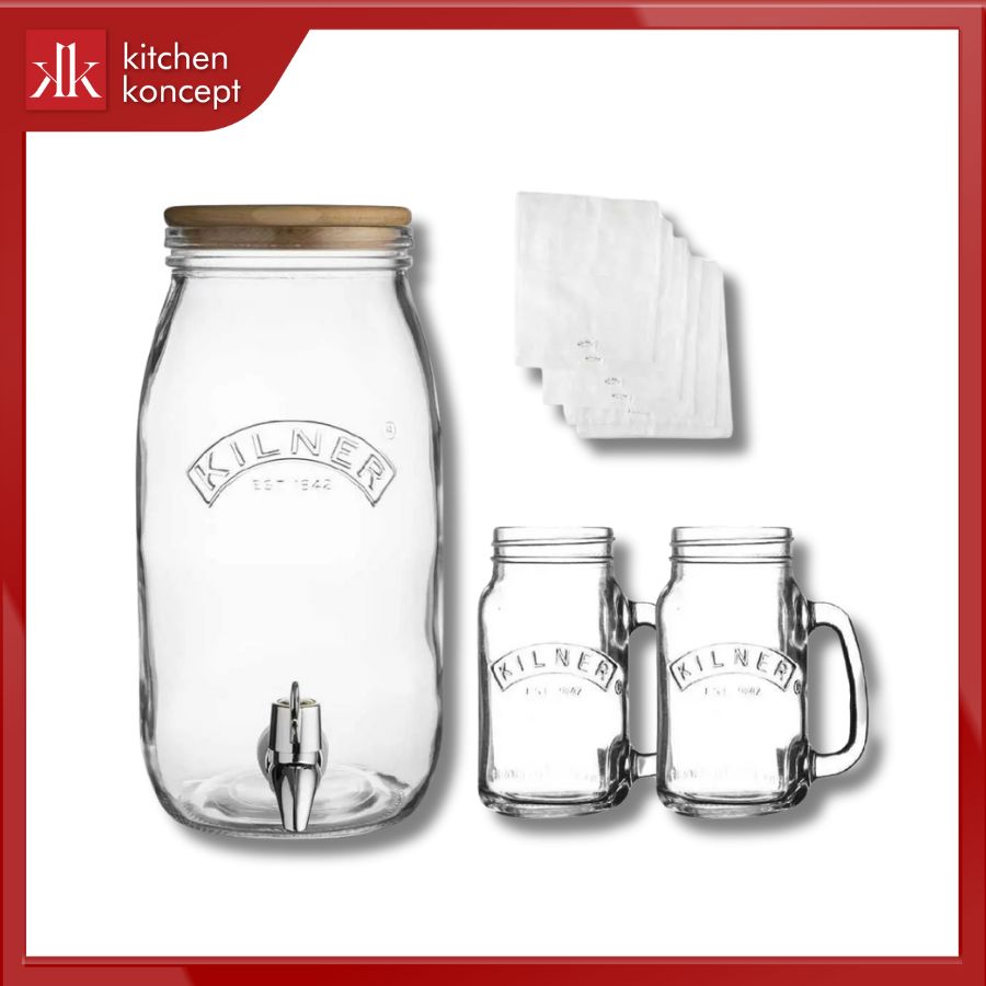 Bộ Kilner Kombucha chính hãng