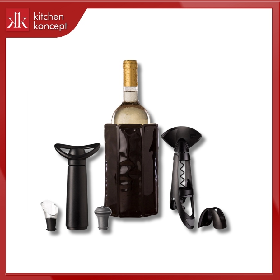 Bộ phụ kiện rượu Vacuvin Original Plus 6 món