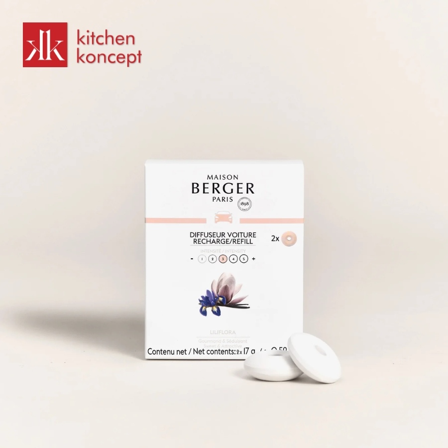 Bộ tinh dầu xe hơi hương Liliflora chính hãng