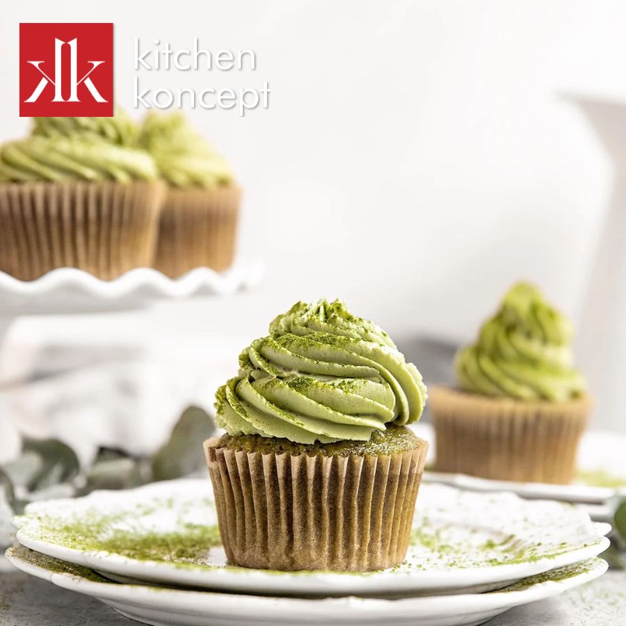 Cách làm bánh Cupcake trà xanh