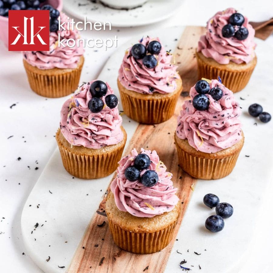 Cách làm Cupcake việt quất