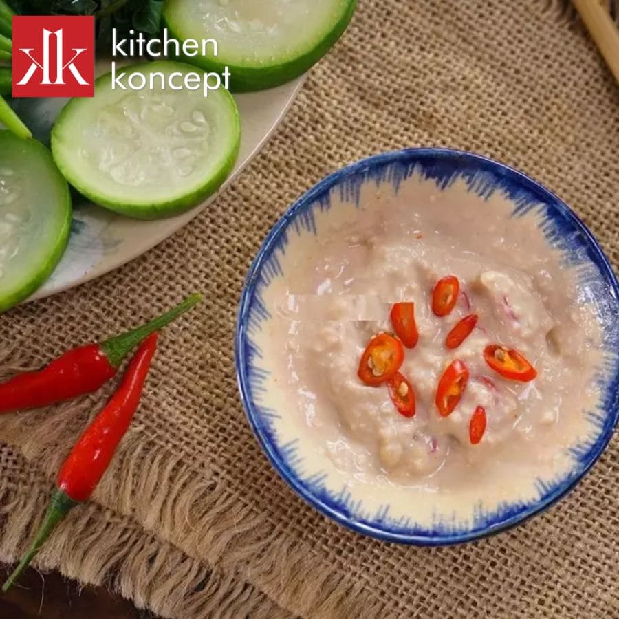 Làm sốt chao chấm thịt nướng