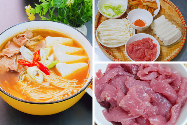 Học cách nấu canh kim chi ngon chuẩn vị hàn quốc