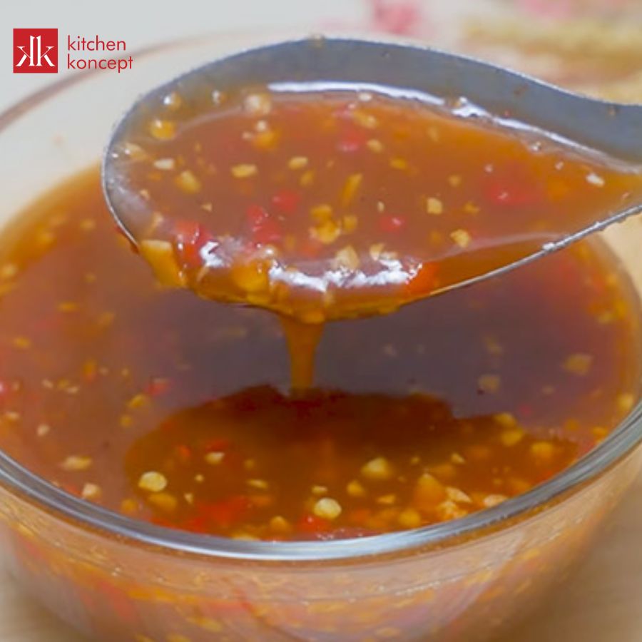 Pha nước chấm thịt nướng từ xì dầu