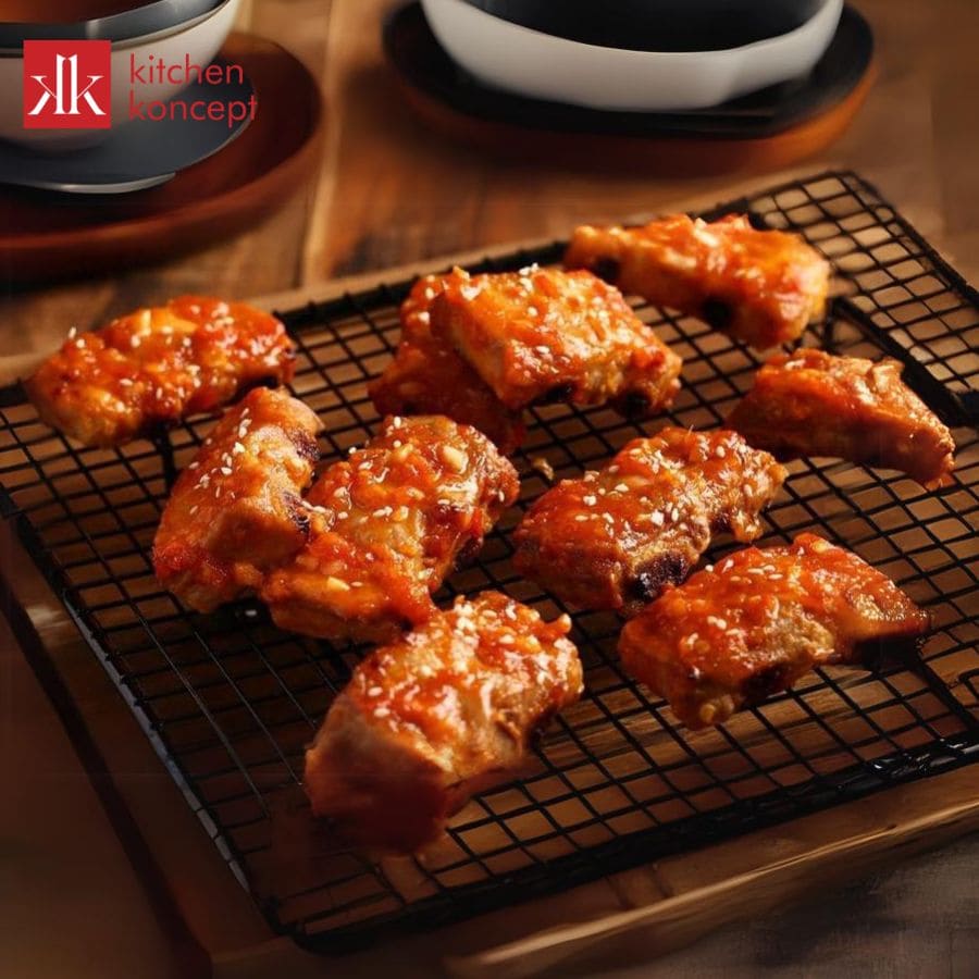 Thịt heo nướng mật ong
