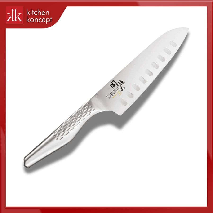 dao Santoku Hollow Seki Magoroku Shoso