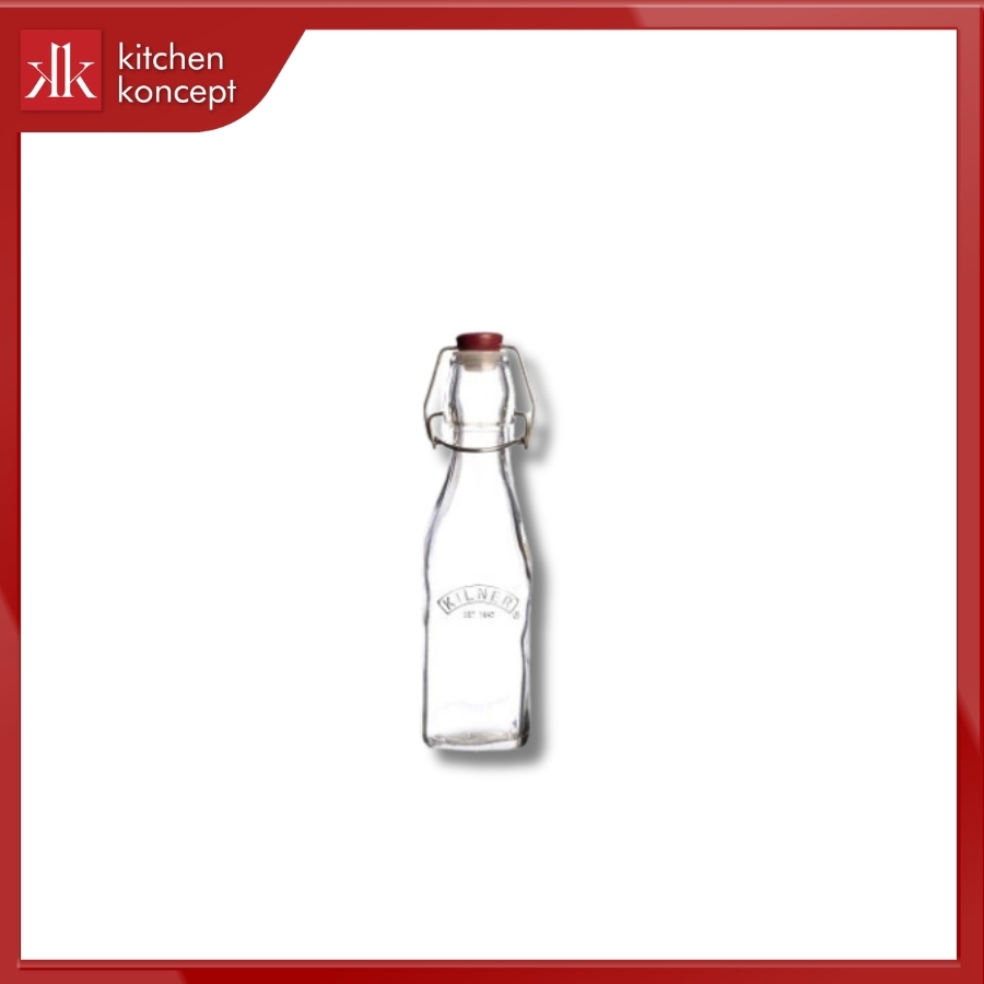 Chai thủy tinh vuông Kilner 0.25L