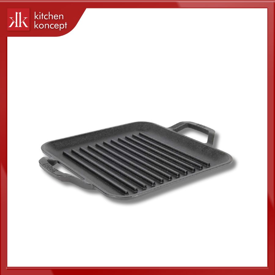 Chảo gang nướng LODGE hình vuông 28cm chính hãng