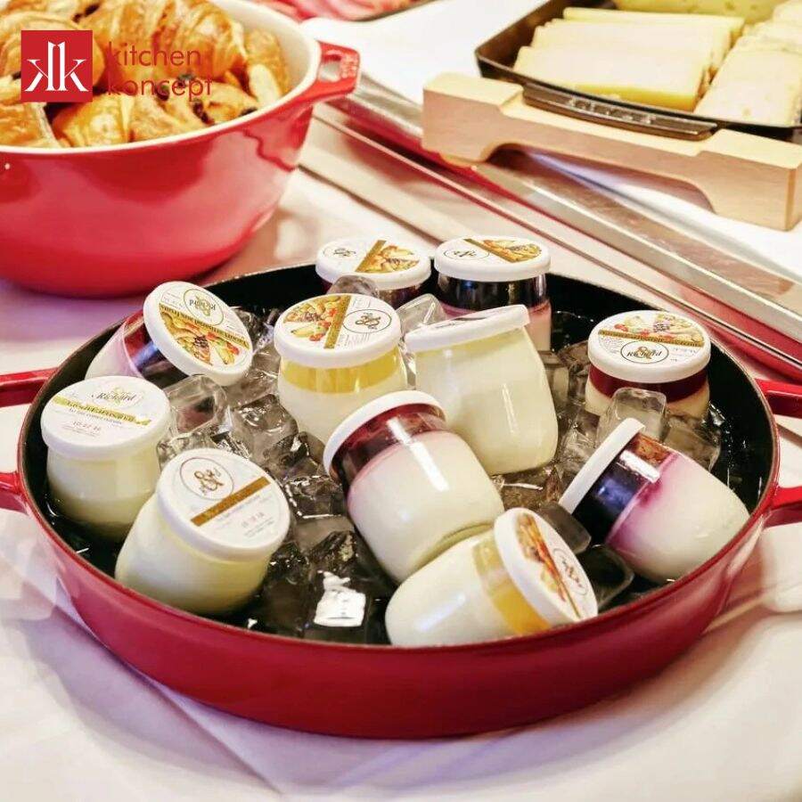 Chảo gang tráng men thương hiệu Staub, đến từ Mỹ