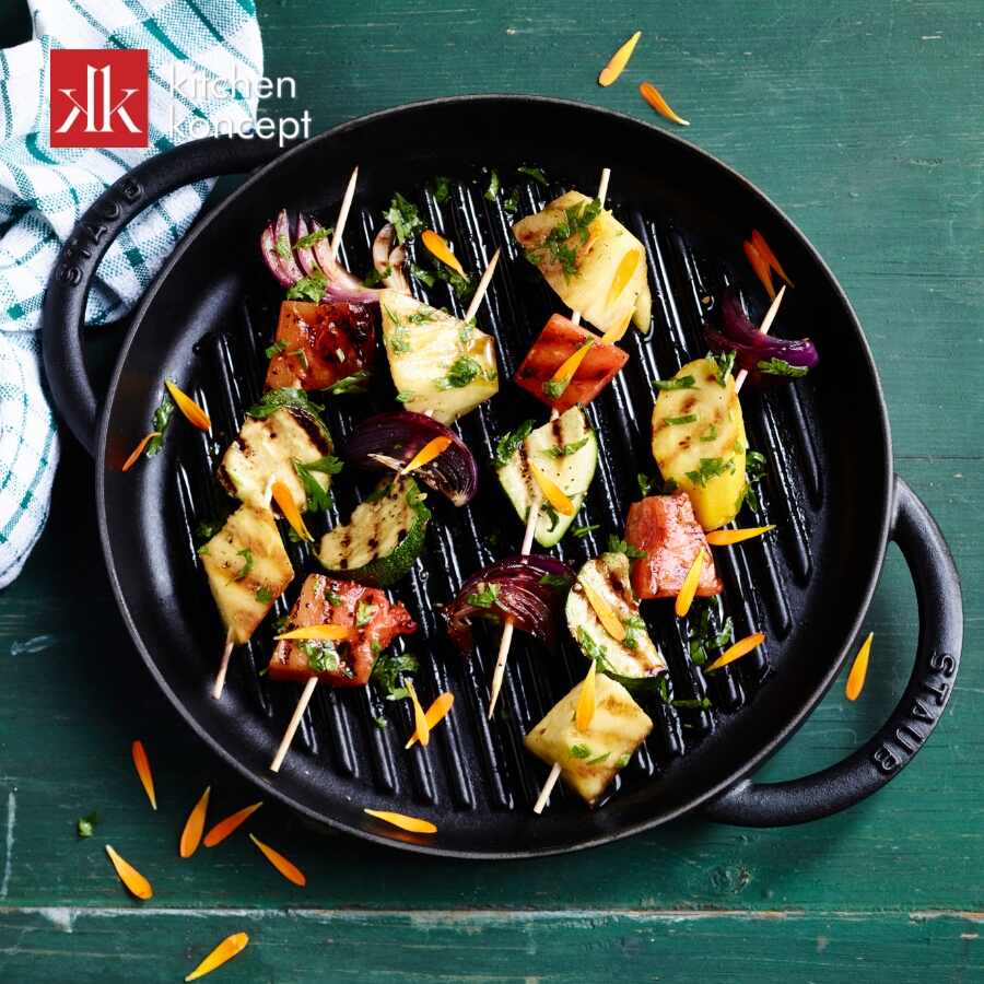 Chảo gang vân nướng Staub chất lượng