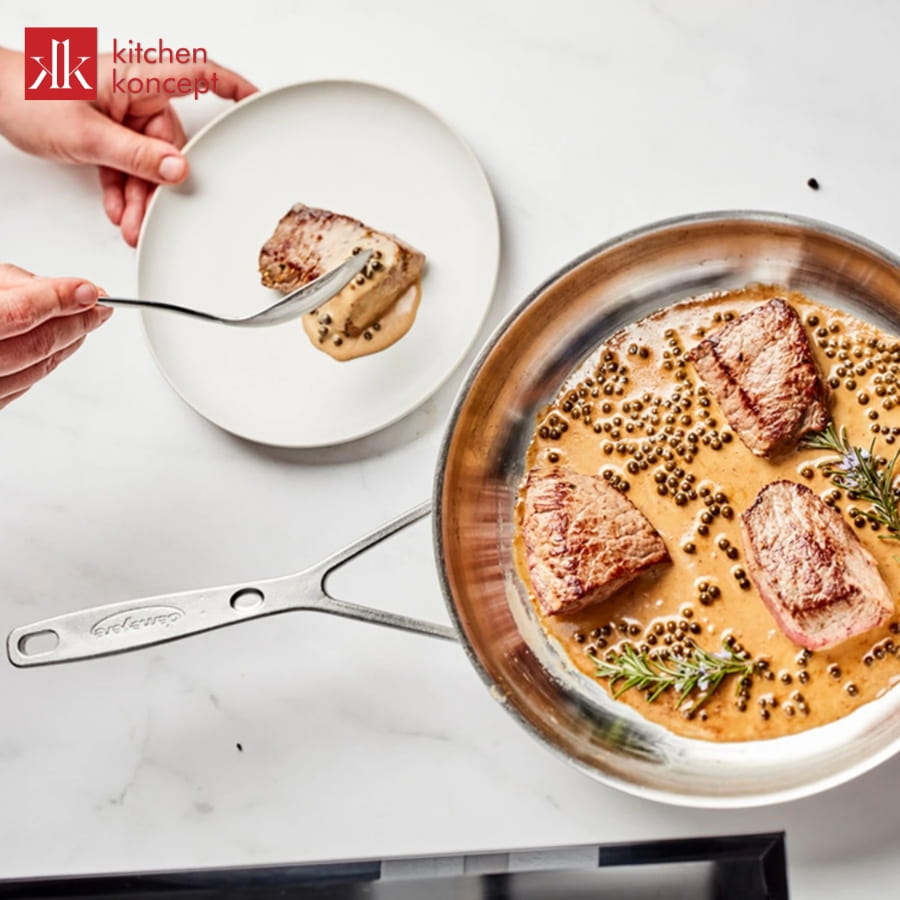 Chảo inox Industry 5 chính hãng