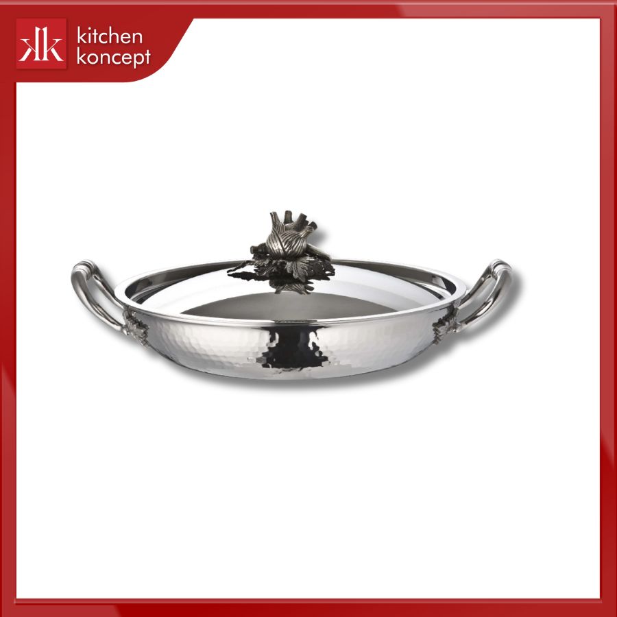 Chảo inox RUFFONI Opus Prima - 30cm chính hãng