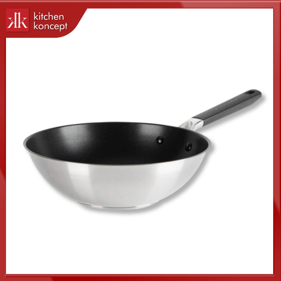 Chảo Wok Inox Chống Dính KitchenAid Classic cao cấp