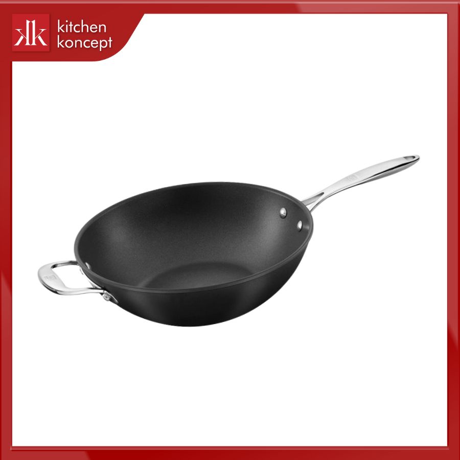 Chảo Wok nhôm chống dính ZWILLING Forte 30cm chính hãng