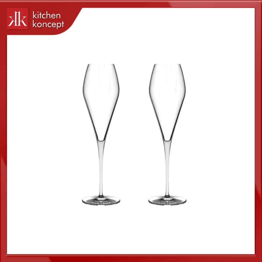 Bộ 6 ly NUDE Fantasy Champagne trong suốt