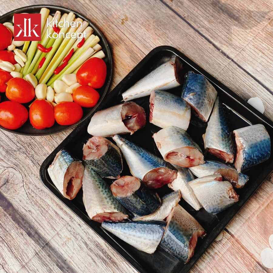 cá nục kho cà