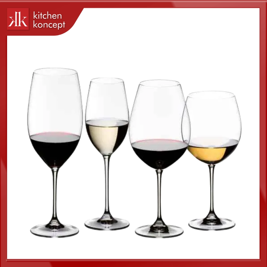 Combo 4 ly rượu Vinum Tasting Set 5416/47-1