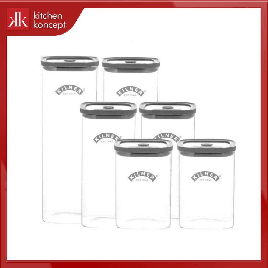 Combo 6 hũ thủy tinh Kilner size L tiện dụng