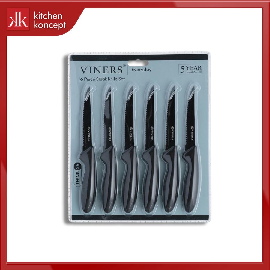 Bộ dao bít tết Everyday 6 cái chính hãng Viners